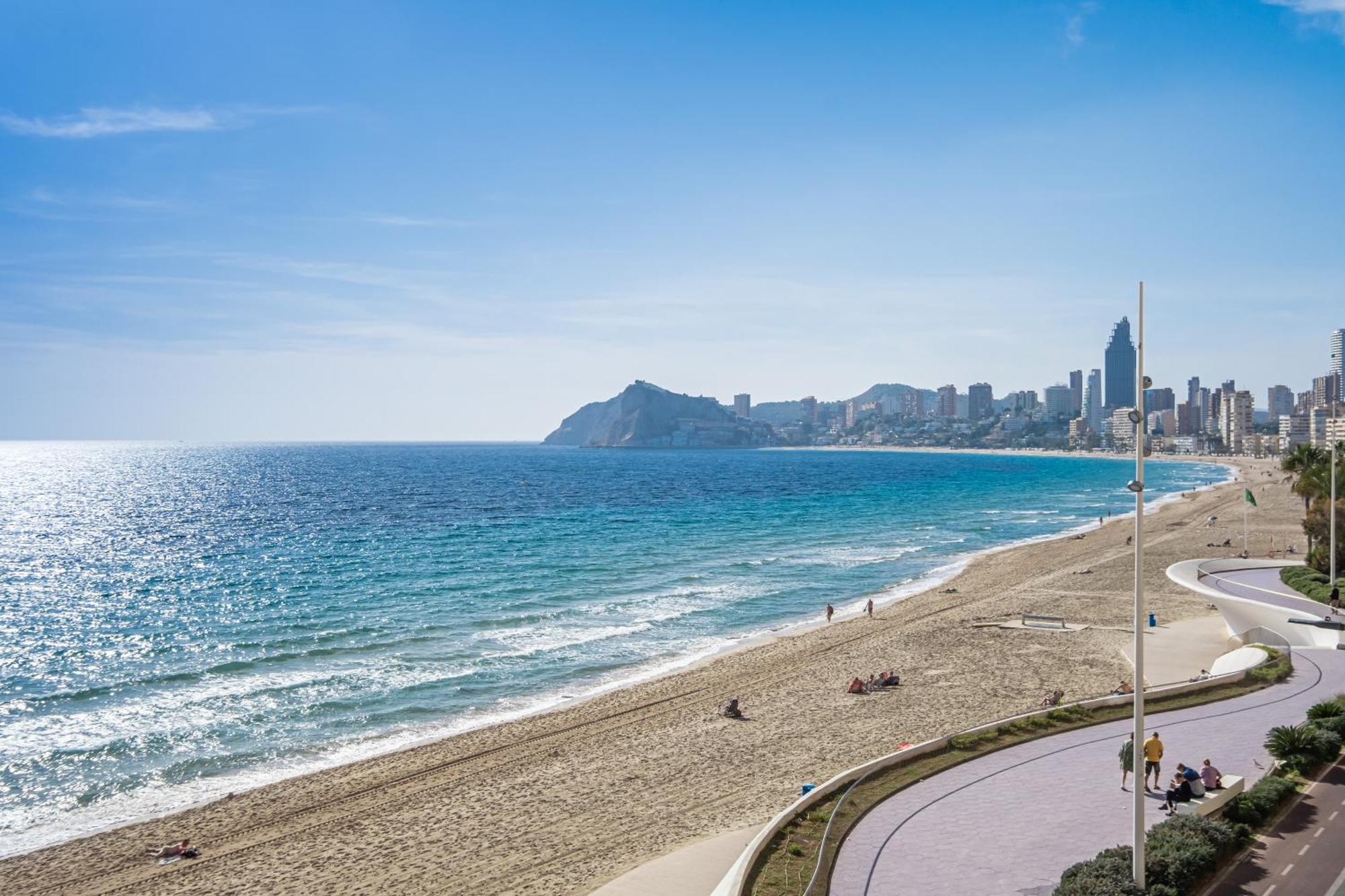 Benibeach 3-2-B Apartment Poniente Beach Benidorm Eksteriør billede