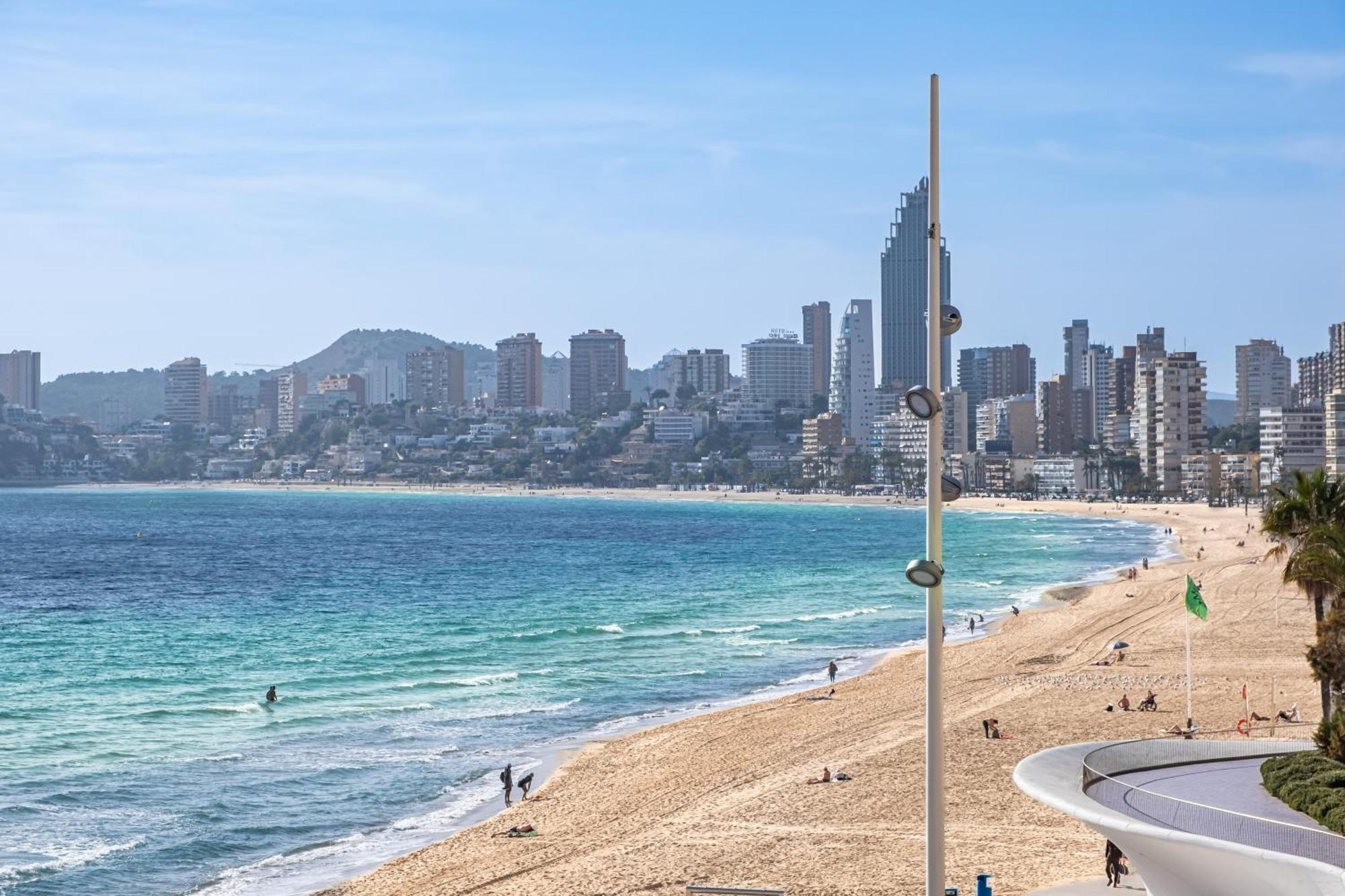 Benibeach 3-2-B Apartment Poniente Beach Benidorm Eksteriør billede